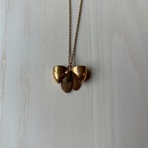 Marc By Marc Jacobs Gold Bow Necklace